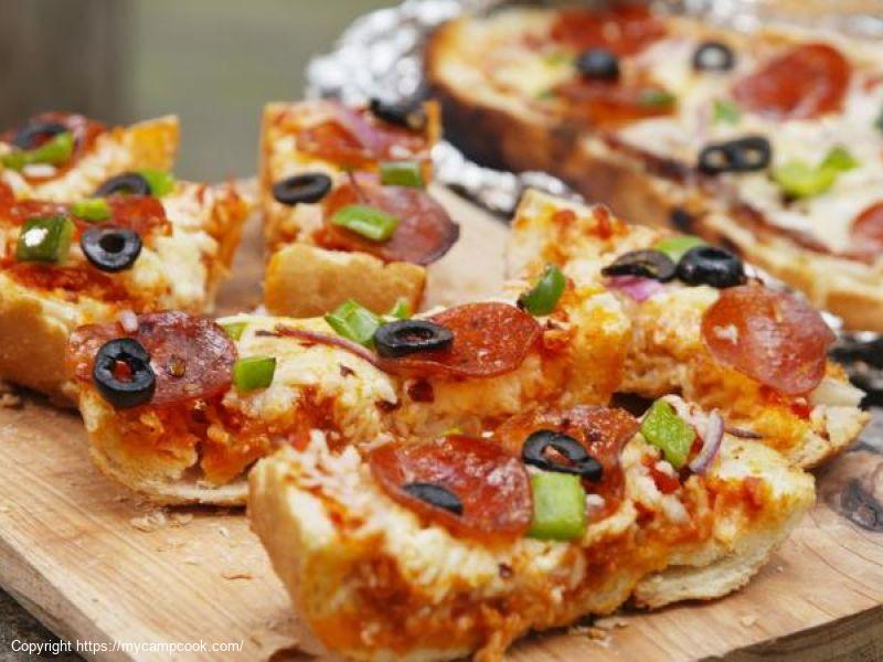 Grilled Pizza Bread